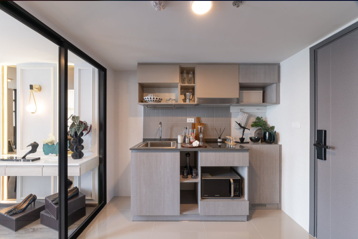 ขายคอนโดเสรีไทย-นิด้า : 💰 คุ้มค่าที่สุด! ส่วนลดถึง 850,000 บาท!  1 Bed Hybrid ติดรถไฟฟ้า! ราคาที่ดีที่สุดในโครงการ! 🚇✨📞: 065-626-5636 (คุณกี้)