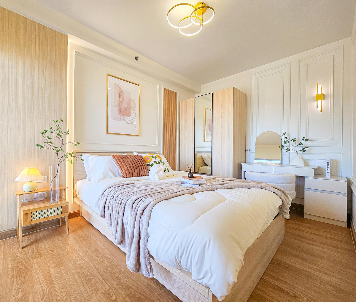 For SaleCondoBangna, Bearing, Lasalle : K-6674 Beautiful room, newly decorated, open view, ready to move in, City Home Srinakarin, near Sikarin Hospital.