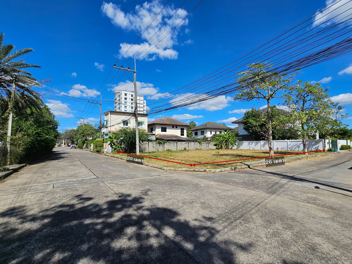 For SaleLandKhon Kaen : Corner Land Plot for Sale at Piman Chon 2, Bueng Kaen Nakhon | Premium Residential Location
