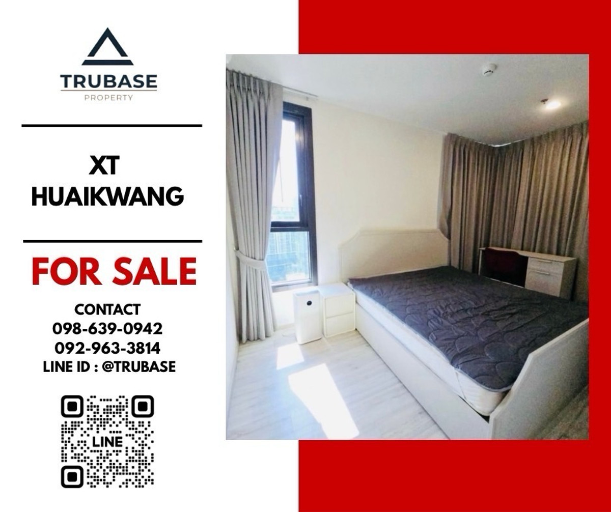 ขายคอนโดรัชดา ห้วยขวาง : 📍ขายคอนโด XT ห้วยขวาง — คอนโดติด MRT ห้วยขวาง เพียง 75 ม. 🚆