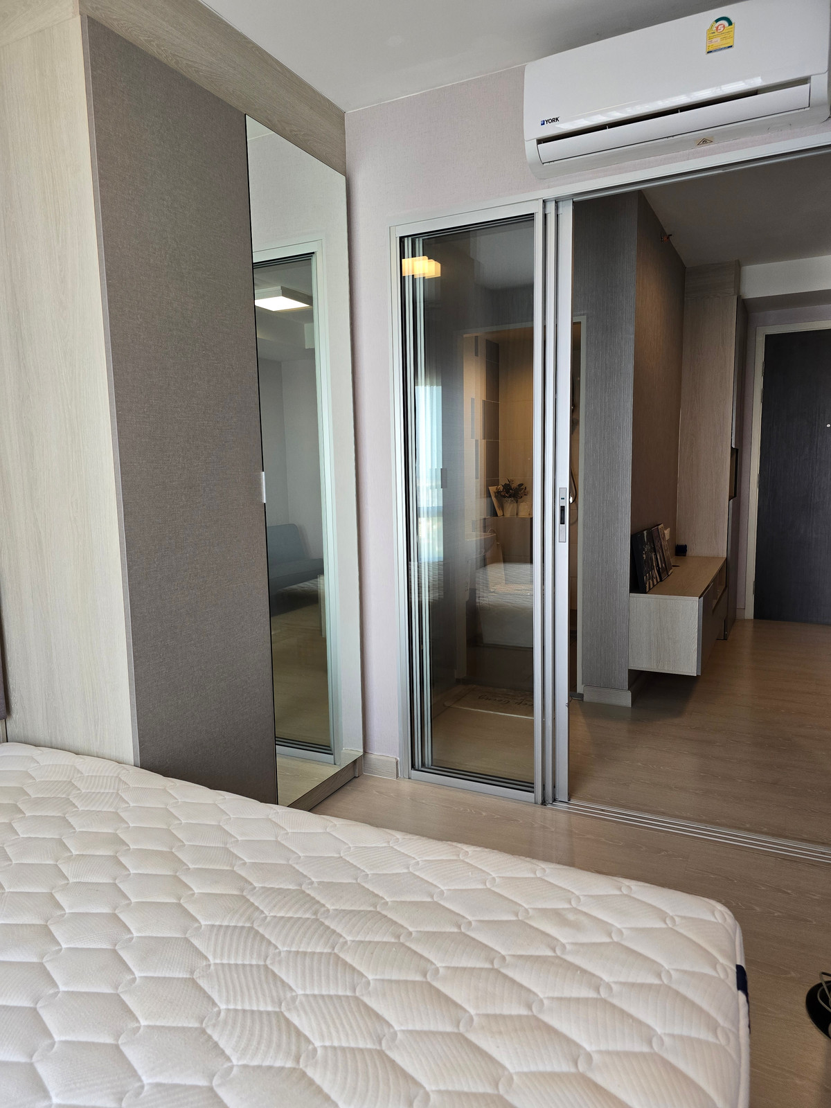 ให้เช่าคอนโดแจ้งวัฒนะ เมืองทอง : Niche id ปากเกร็ด 👉ให้เช่า 7,500 บาท ชั้น20 มีเครื่องซักผ้า 👉ห้องกว้าง 28 ตร.ม. 👉ใกล้โรงเรียนสวนกุหลาบปากเกร็ด