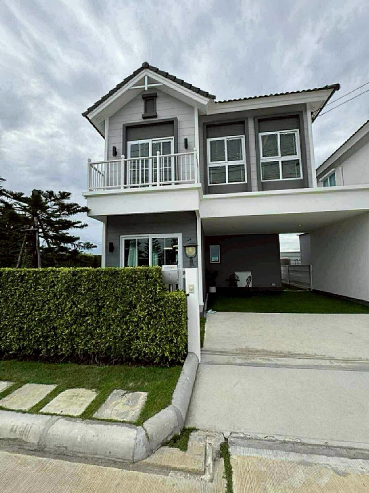 For RentHouseSamut Prakan,Samrong : Single house for rent, Siwarom Nature Plus 2 Sukhumvit-Bang Pu  🚇🧑🏼‍🎄💯