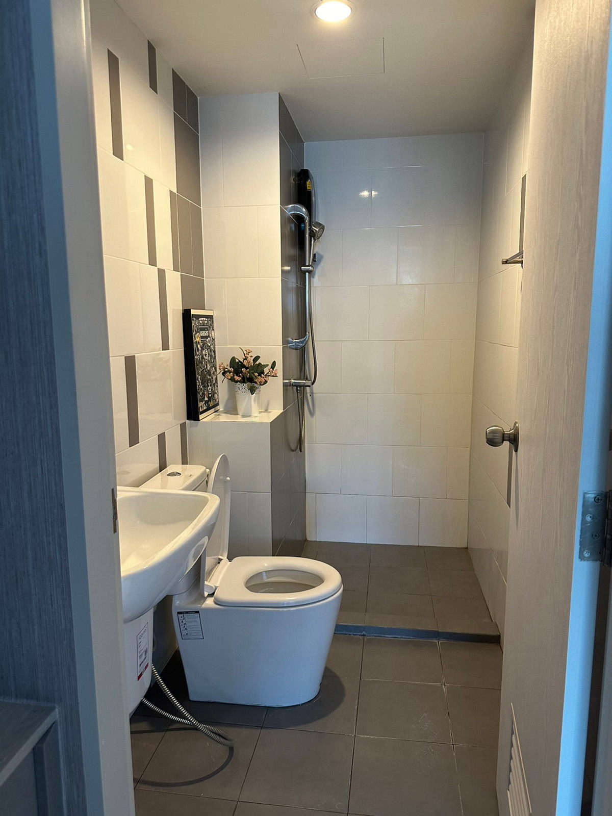 ให้เช่าคอนโดแจ้งวัฒนะ เมืองทอง : Niche id ปากเกร็ด 👉ให้เช่า 7,500 บาท ชั้น20 มีเครื่องซักผ้า 👉ห้องกว้าง 28 ตร.ม. 👉ใกล้โรงเรียนสวนกุหลาบปากเกร็ด