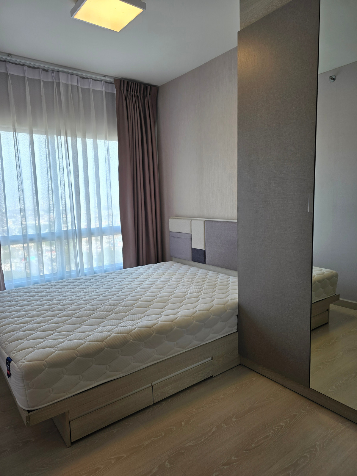 ให้เช่าคอนโดแจ้งวัฒนะ เมืองทอง : Niche id ปากเกร็ด 👉ให้เช่า 7,500 บาท ชั้น20 มีเครื่องซักผ้า 👉ห้องกว้าง 28 ตร.ม. 👉ใกล้โรงเรียนสวนกุหลาบปากเกร็ด