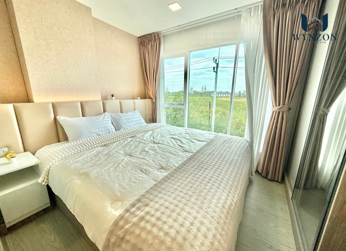 ให้เช่าคอนโดปทุมธานี รังสิต ธรรมศาสตร์ : 📌 Kave Town Island  | (คอนโดสวนน้ำข้าง ม. กรุงเทพ)