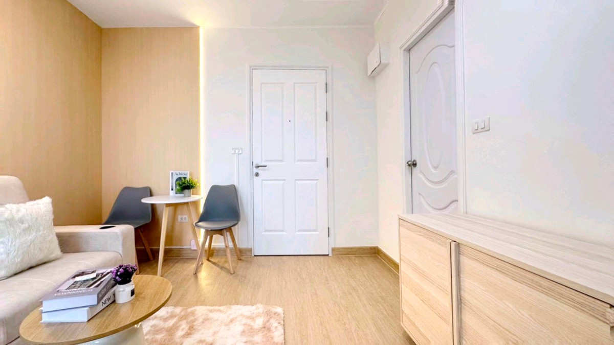 For SaleCondoRamkhamhaeng, Hua Mak : 🏡Beautiful room, good location, next to 🚅 AirportLink 📌 Condo U Delight @Hua Mak Station✨️