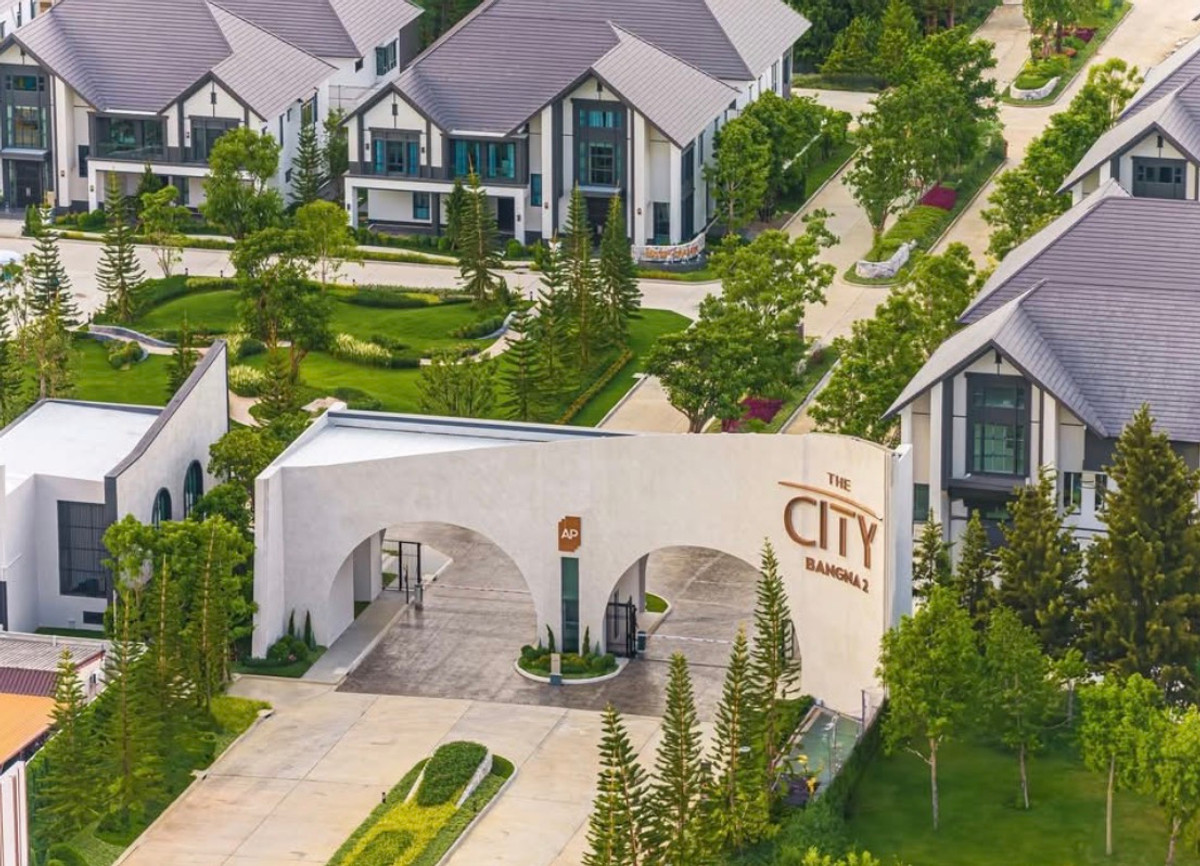 For SaleHouseBangna, Bearing, Lasalle : 🔥🔥 Single house for sale Best price++​ : 𝐓𝐇𝐄 𝐂𝐈𝐓𝐘 Bangna 𝟐 Large size detached house. English style near 𝐌𝐄𝐆𝐀 Bangna , 𝙋𝙧𝙞𝙘𝙚 𝟐𝟓.𝟗 𝙈𝘽 ☎️ 𝟎𝟗𝟓𝟗𝟒𝟏𝟓𝟗𝟗𝟗