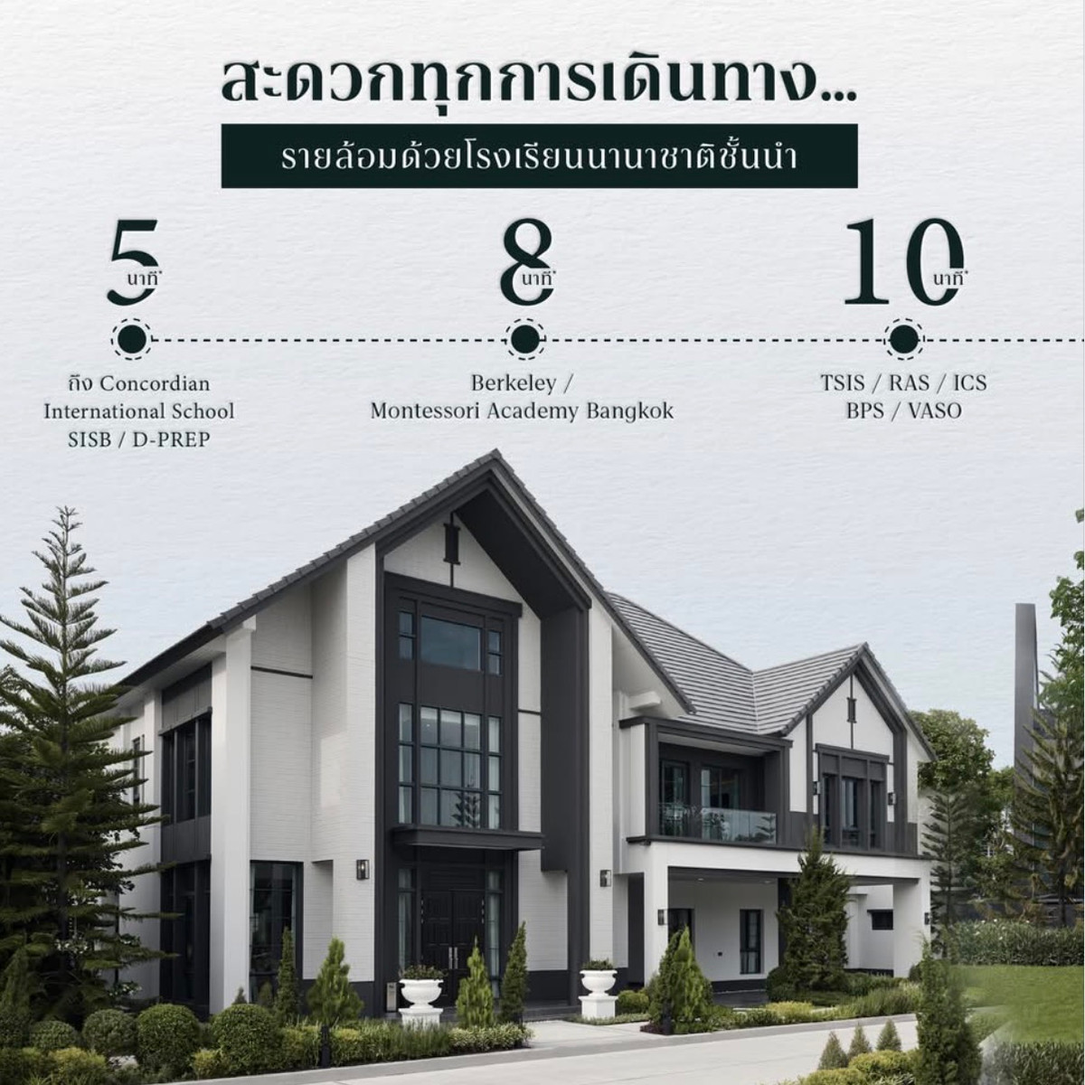 For SaleHouseBangna, Bearing, Lasalle : 🔥🔥 Single house for sale, buy directly from the project 🔥🔥!!  Best price++​ : 𝐓𝐇𝐄 𝐂𝐈𝐓𝐘 Bangna 𝟐 Large size detached house. English style near 𝐌𝐄𝐆𝐀 Bangna , 𝙋𝙧𝙞𝙘𝙚 𝟐𝟓.𝟗 𝙈𝘽 ☎️ 𝟎𝟗𝟓𝟗𝟒𝟏𝟓𝟗𝟗𝟗