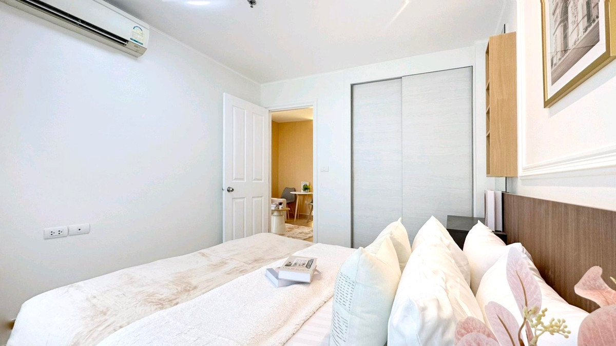 For SaleCondoRamkhamhaeng, Hua Mak : 🏡Beautiful room, good location, next to 🚅 AirportLink 📌 Condo U Delight @Hua Mak Station✨️