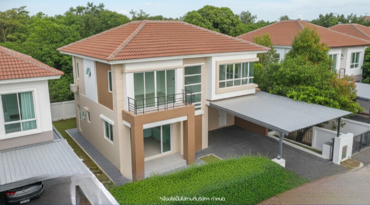 For SaleHousePhutthamonthon, Salaya : Newly decorated second hand house for sale, Life Bangkok Boulevard project. Pinklao-Phetkasem (Life Bangkok Boulevard Pinklao-Phetkasem) next to Phutthamonthon Sai 4 Road.