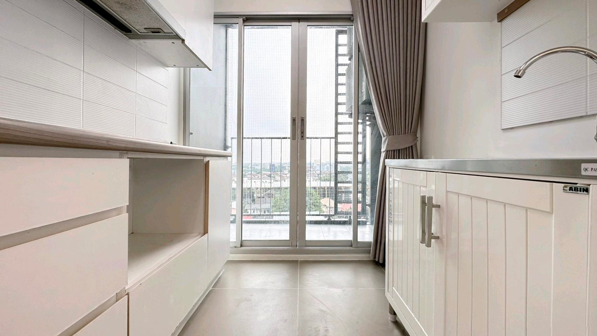 For SaleCondoRamkhamhaeng, Hua Mak : 🏡Beautiful room, good location, next to 🚅 AirportLink 📌 Condo U Delight @Hua Mak Station✨️