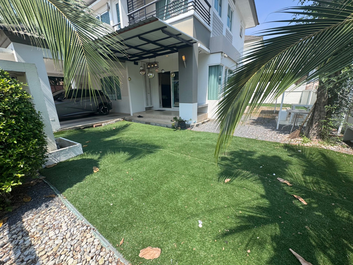 ให้เช่าบ้านพระราม 2 บางขุนเทียน : บ้านเดี่ยว The Grand Rama2 หมุ่บ้านสวย ติดถนนพระราม2 เฟอนิเจ้อครบ พร้อมให้เช่า สอบถามได้ครับ