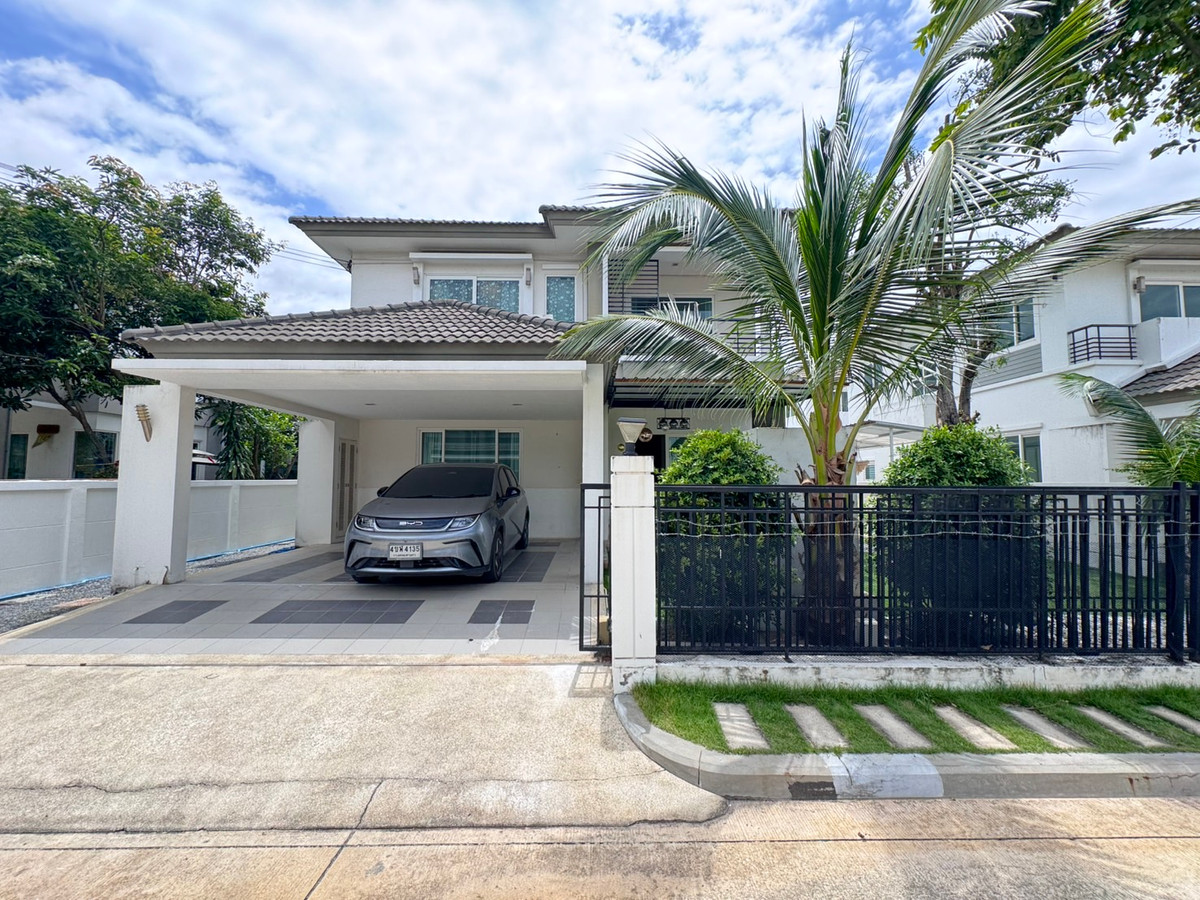 ให้เช่าบ้านพระราม 2 บางขุนเทียน : บ้านเดี่ยว The Grand Rama2 หมุ่บ้านสวย ติดถนนพระราม2 เฟอนิเจ้อครบ พร้อมให้เช่า สอบถามได้ครับ