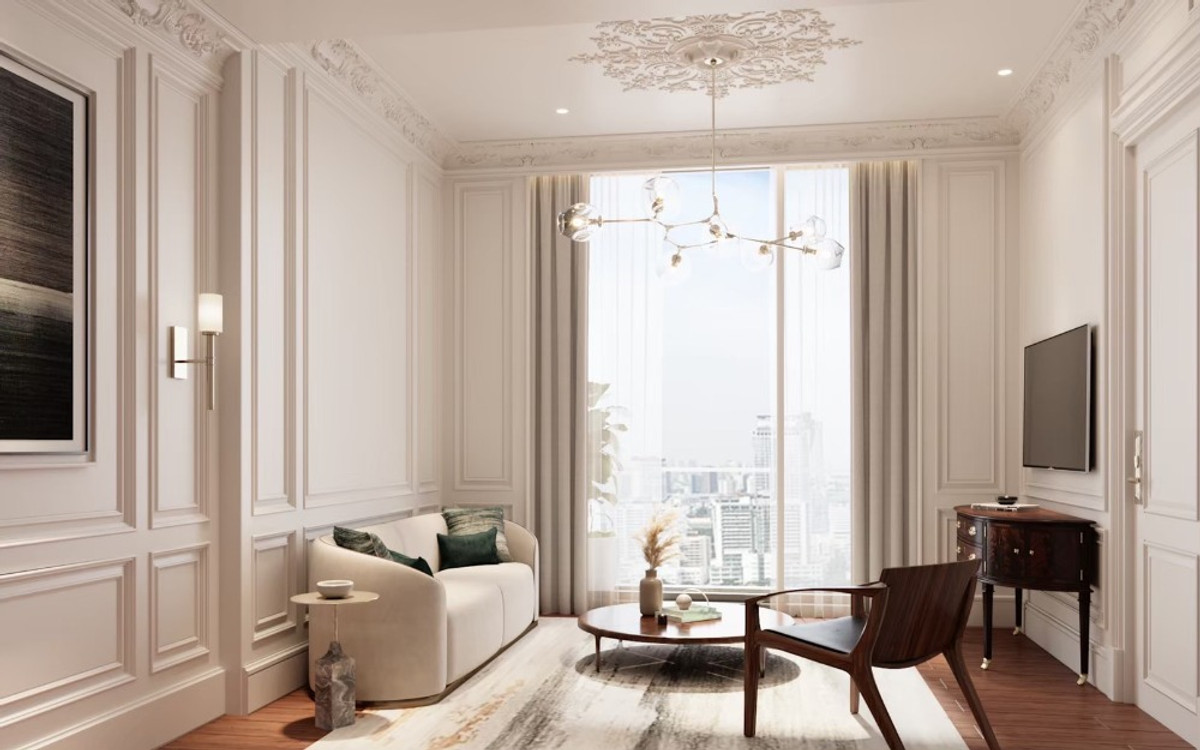 For RentCondoSukhumvit, Asoke, Thonglor : For rent KHUN by YOO inspired by Starck, brand name furniture in the whole room #Available at the end of January 26