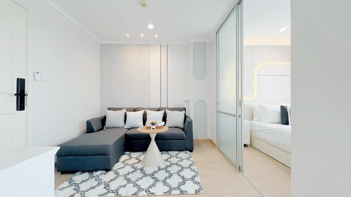 For SaleCondoRathburana, Suksawat : 💨💥 High floor view condo Decorated with top-class furniture | Lumpini Ville Ratburana-Riverview