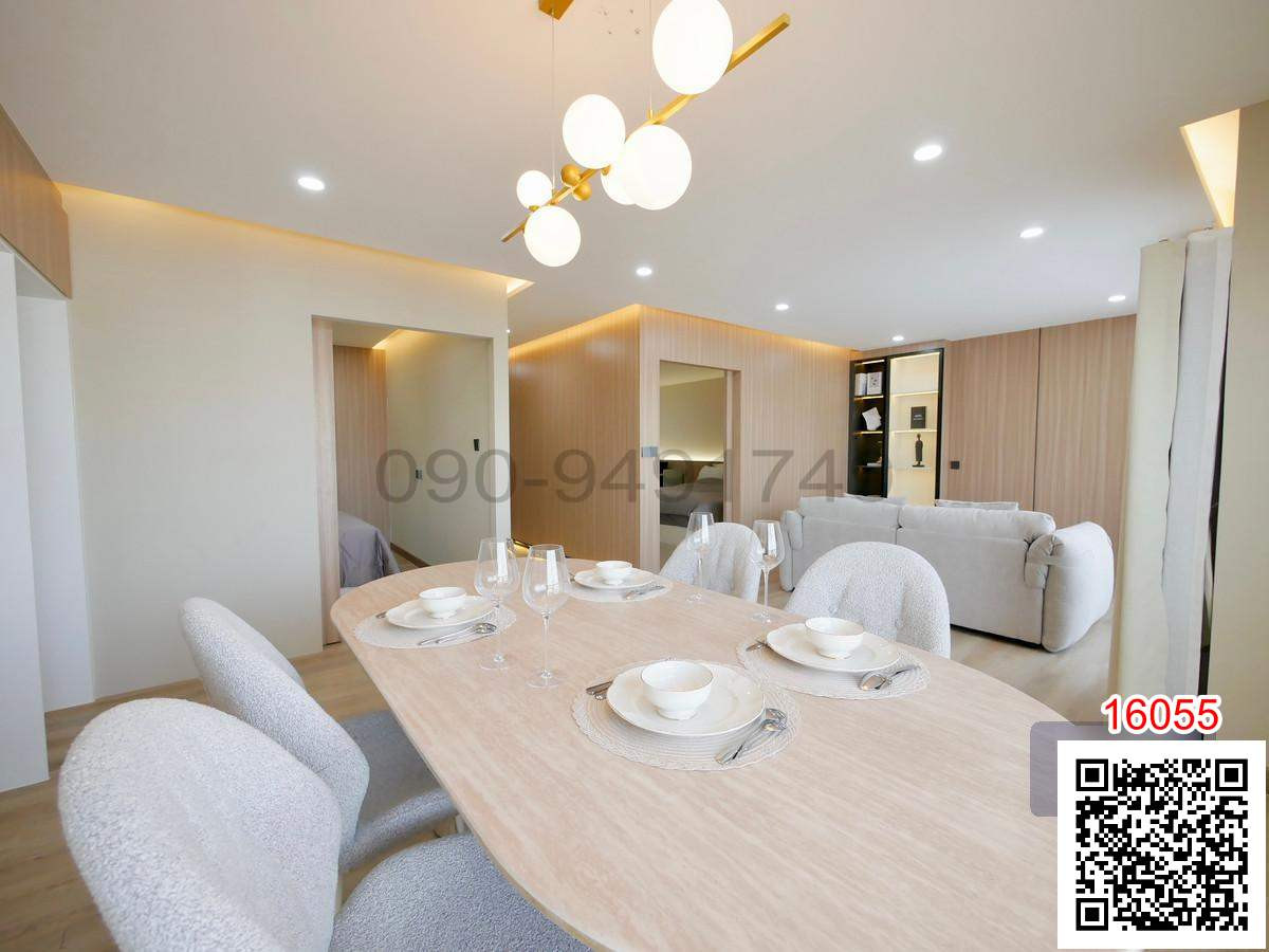 For SaleCondoOnnut, Udomsuk : Condo for sale: Winning Tower Sukhumvit 71, size 82 sq m., 2 bedrooms, beautiful city view.