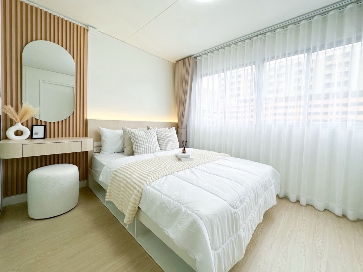 For SaleCondoLadprao101, Happy Land, The Mall Bang Kapi : Beautiful room near The Mall Bangkapi