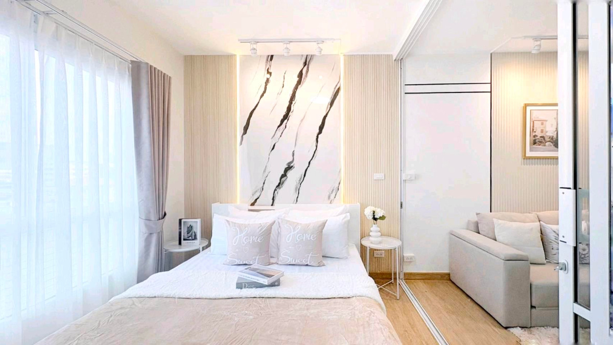 For SaleCondoPinklao, Charansanitwong : ✨️Stop having headaches‼️No need to hire a technician. No need to decorate the room yourself Save on decorating budget Weve decorated it and youre ready to move in ✨️✨️Unio Charan 3🌳🌳𝐔𝐧𝐢𝐨 𝐉𝐚𝐫𝐚𝐧 𝟑🌳🌳