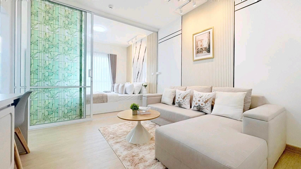 For SaleCondoPinklao, Charansanitwong : ✨️Stop having headaches‼️No need to hire a technician. No need to decorate the room yourself Save on decorating budget Weve decorated it and youre ready to move in ✨️✨️Unio Charan 3🌳🌳𝐔𝐧𝐢𝐨 𝐉𝐚𝐫𝐚𝐧 𝟑🌳🌳