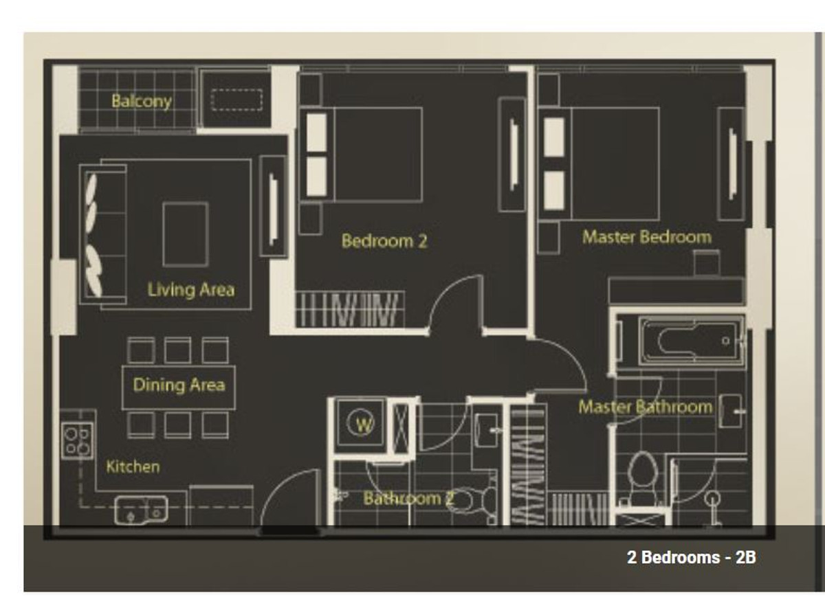 For RentCondoSukhumvit, Asoke, Thonglor : Quattro by Sansiri | 2 BEDROOM ✨ Fully Furnished 📞LINE @pukkhome ( with@ )