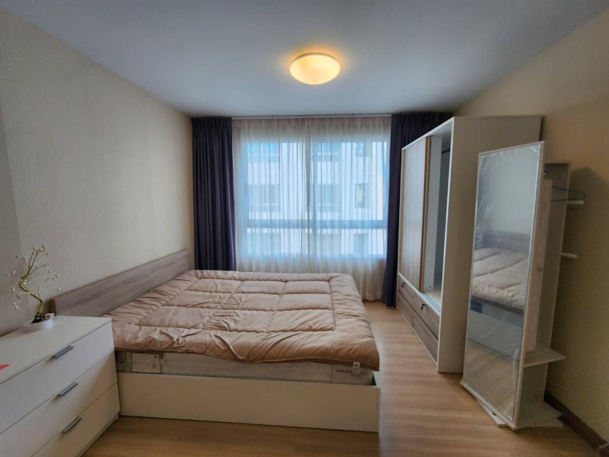 For RentCondoPathum Thani,Rangsit, Thammasat : 🔹For rent, Plum Phahonyothin 89, rent 7,500/month, Building 1C, 4th floor, furniture, complete electrical appliances.