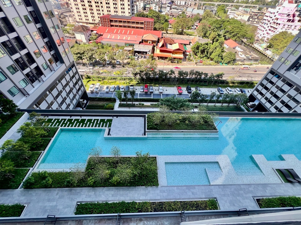 CondoRamkhamhaeng, Hua Mak : Condo 1 bedroom plus swimming pool view + city view ⭐️⭐️⭐️⭐️⭐️ Ready to move in.