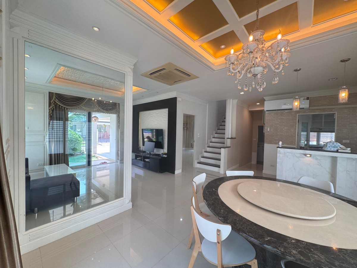 ให้เช่าบ้านพระราม 2 บางขุนเทียน : บ้านเดี่ยว The Grand Rama2 หมุ่บ้านสวย ติดถนนพระราม2 เฟอนิเจ้อครบ พร้อมให้เช่า สอบถามได้ครับ