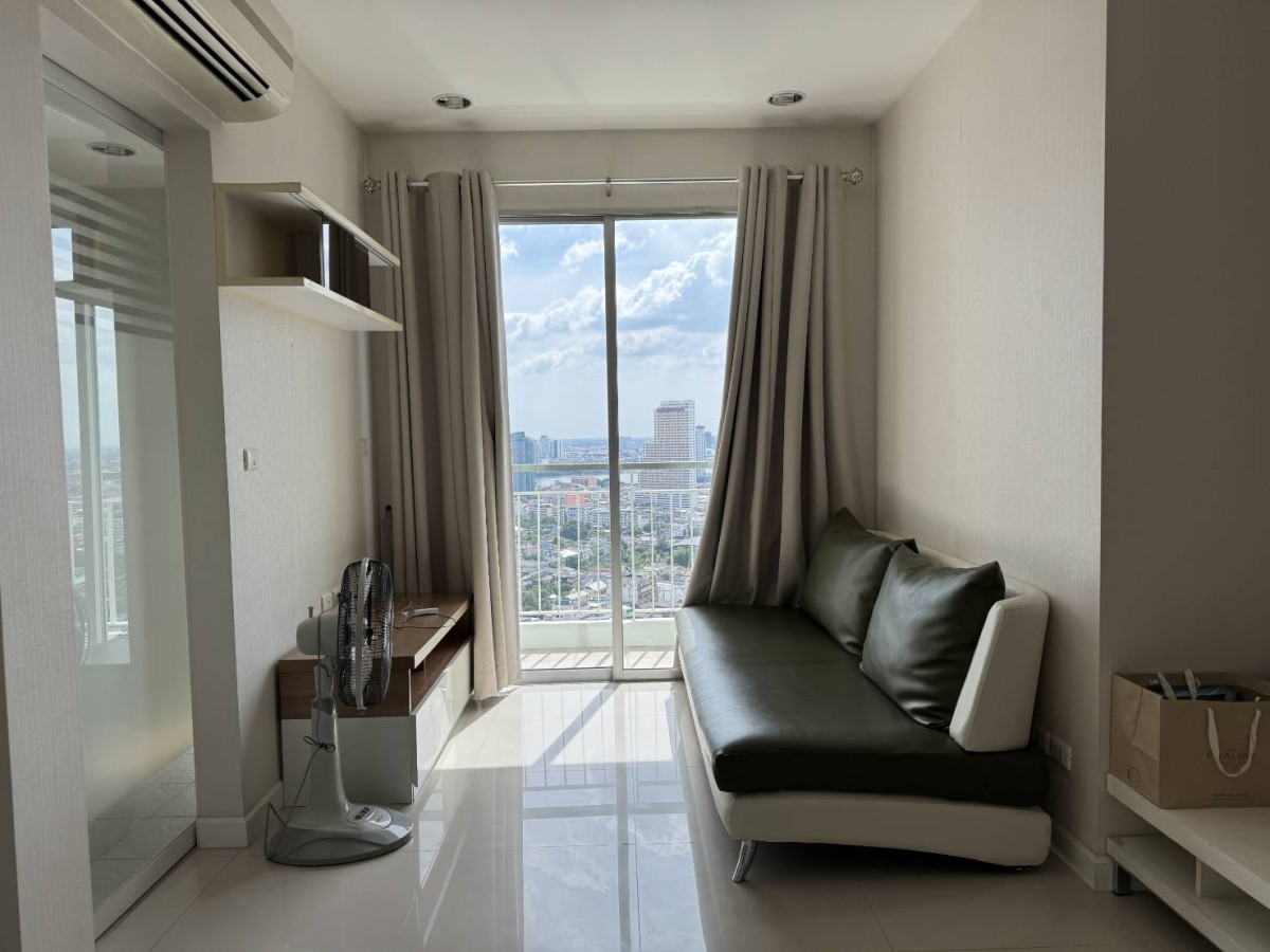 For SaleCondoWongwianyai, Charoennakor : For Sale Condo , Q House Sathorn , high floor , BTS-Krung Thon Buri , Khlong Ton Sai , Khlong San , Bangkok , CX-140108
