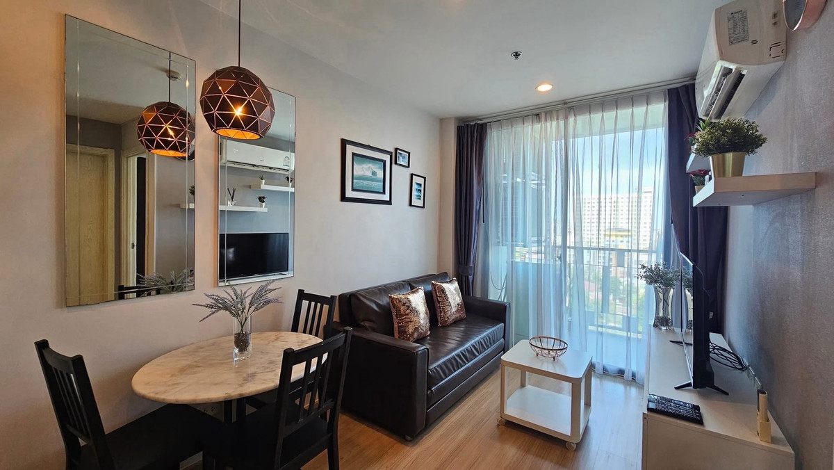For RentCondoOnnut, Udomsuk : For rent/For Rent Condo Artemis Sukhumvit77 near BTS On Nut. Good location, convenient travel Fully furnished and electrical appliances This room is a very good price for a 32 sq m room. Ready to move in immediately, price 12,500 baht.