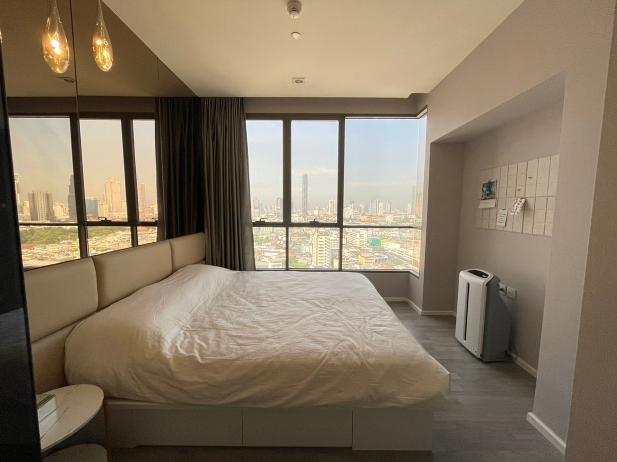 For RentCondoSathorn, Narathiwat : Condo for Rent at The Room Sathorn-St.Louis, Beautiful View, 21st Floor, Fully Furnished, Ready to Move In 🏙 Only 15 Minutes Walk to BTS Saint Louis