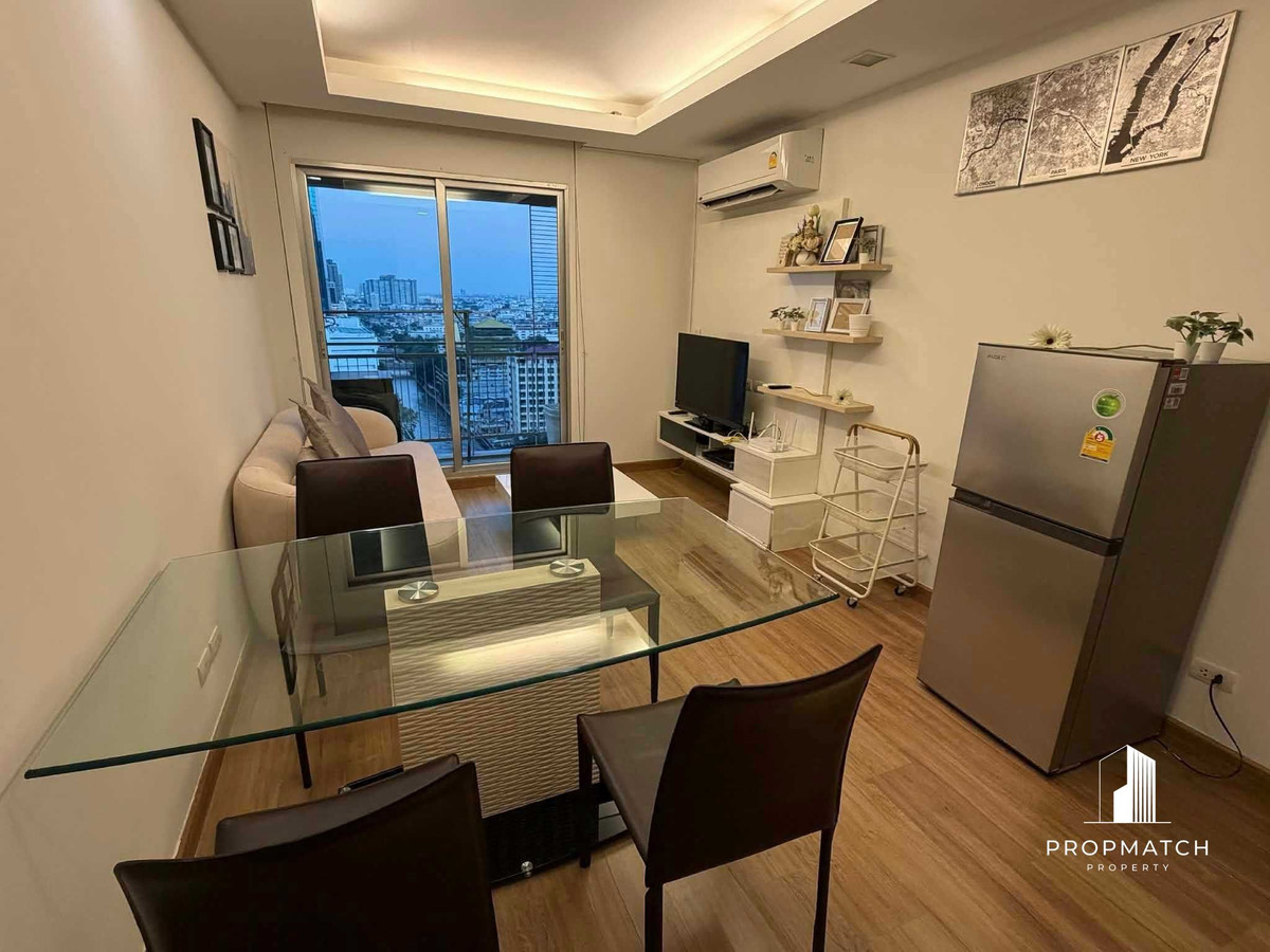 For RentCondoRama9, Petchburi, RCA : ✨Flash Deal ✨THRU Thonglor( 2Bed 2Bath 62.4SQM.) Fully furnished, ready to move in!! Only 28,000 baht per month Tel.0981315848 @propmatch