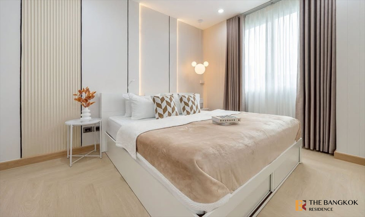 For RentCondoRama9, Petchburi, RCA : Supalai Wellington - Good price 3.99 MB 1 Bed 1 Bath 47 sq.m. Not high floor, new decoration and fully furnished - by Loft 0842824246