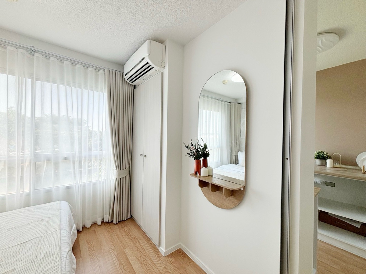 For SaleCondo : <ผ่อนถูกกว่าเช่า>  😍😍 กู้ได้เต็มๆ  คอนโด Low Rise  ห้องแต่งใหม่ #โซนลาดกระบัง #ใกล้สนามบินสุวรรณภูมิ ห้องสวยตรงปก หิ้วกระเป๋าเข้าอยู่ได้เล้ย!! 🎉