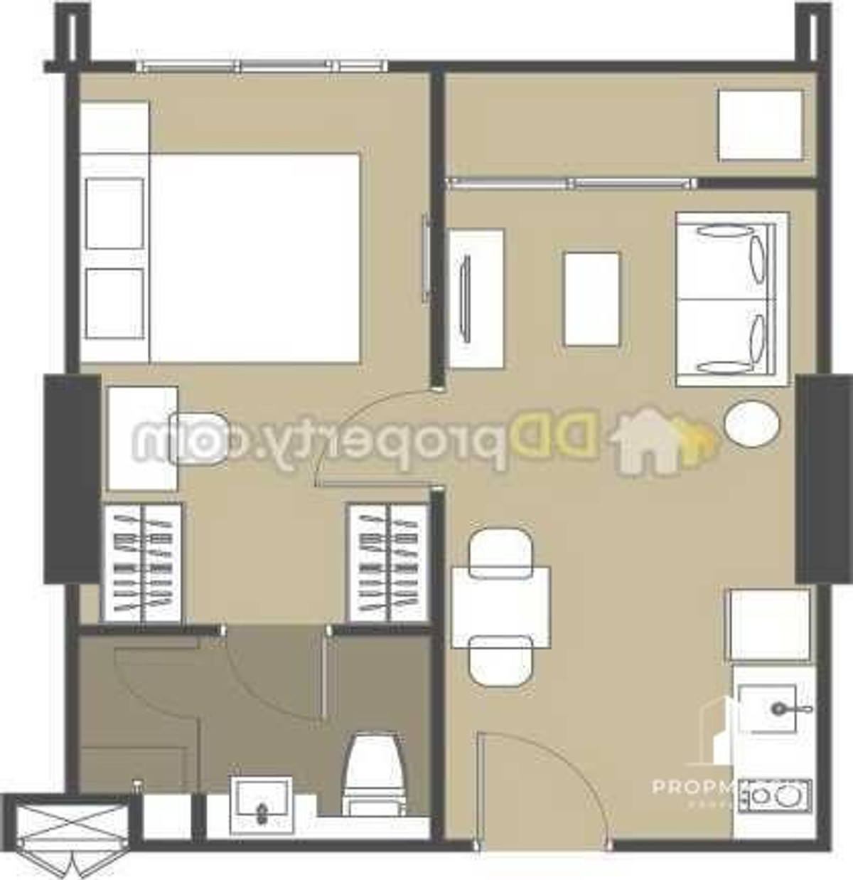 For SaleCondoSapankwai,Jatujak : ✨Flash Deal ✨Rhythm Phahol-Ari (1Bed 1Bath 35SQM.) ready to move in! Only 3,260,000 baht Tel.0981315848 @propmatch