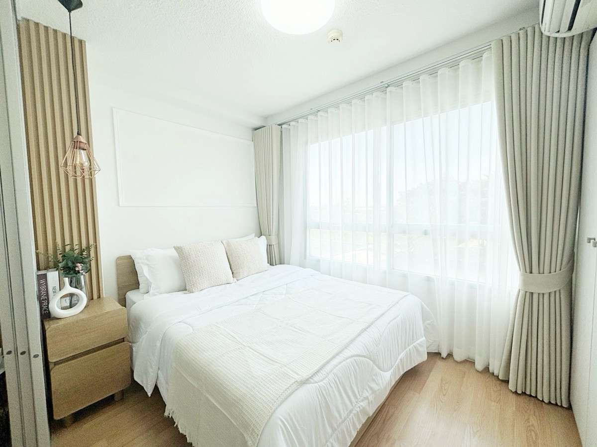 For SaleCondo : ☀️กู้ได้เต็มๆ  คอนโด Low Rise คอนโดผ่อนเบา ห้องแต่งใหม่ #โซนลาดกระบัง #ใกล้สนามบินสุวรรณภูมิ ห้องสวยตรงปก หิ้วกระเป๋าเข้าอยู่ได้เล้ย!! 🎉