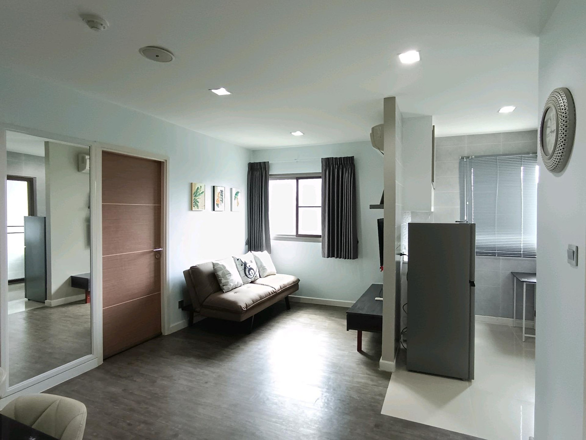 For RentCondoChaengwatana, Muangthong : 🔥For Rent Immediately🔥 Owner offering for rent B Campus Prachachuen condo, 2 bedrooms, 1 bathroom, 47 sq m corner unit, breezy, fully furnished and equipped with appliances❗