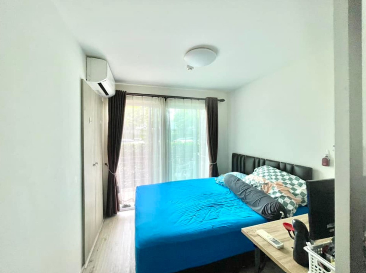 For SaleCondoLadkrabang, Suwannaphum Airport : X6171066 Condo for sale Lumpini Ville Onnut - Lat Krabang 2, size 34 sq m, 1st floor.