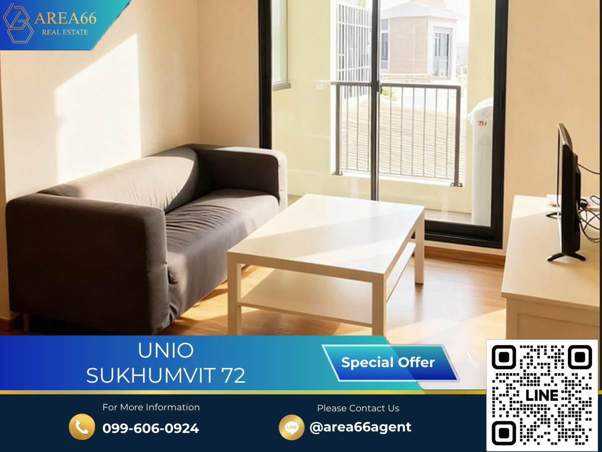 For SaleCondoBangna, Bearing, Lasalle : 🔥For sale!! Condo Unio Sukhumvit 72