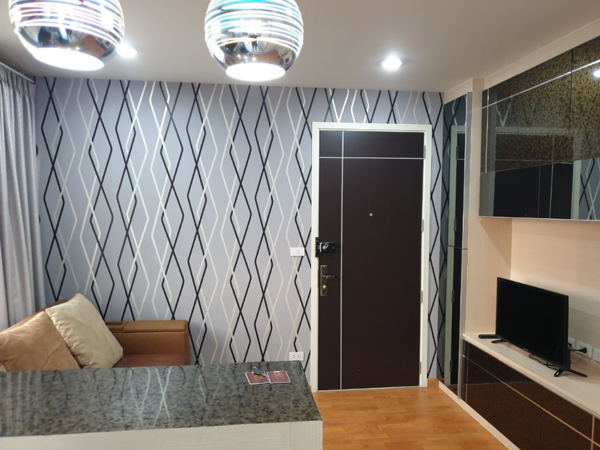 For RentCondoThaphra, Talat Phlu, Wutthakat : The President Sathorn Ratchapruek 3【𝐒𝐄𝐋𝐋 & 𝐑𝐄𝐍𝐓】🔥A cozy and simple room with complete furnishings and well-organized living space that doesn't feel cramped.🔥 Contact Line ID: @hacondo