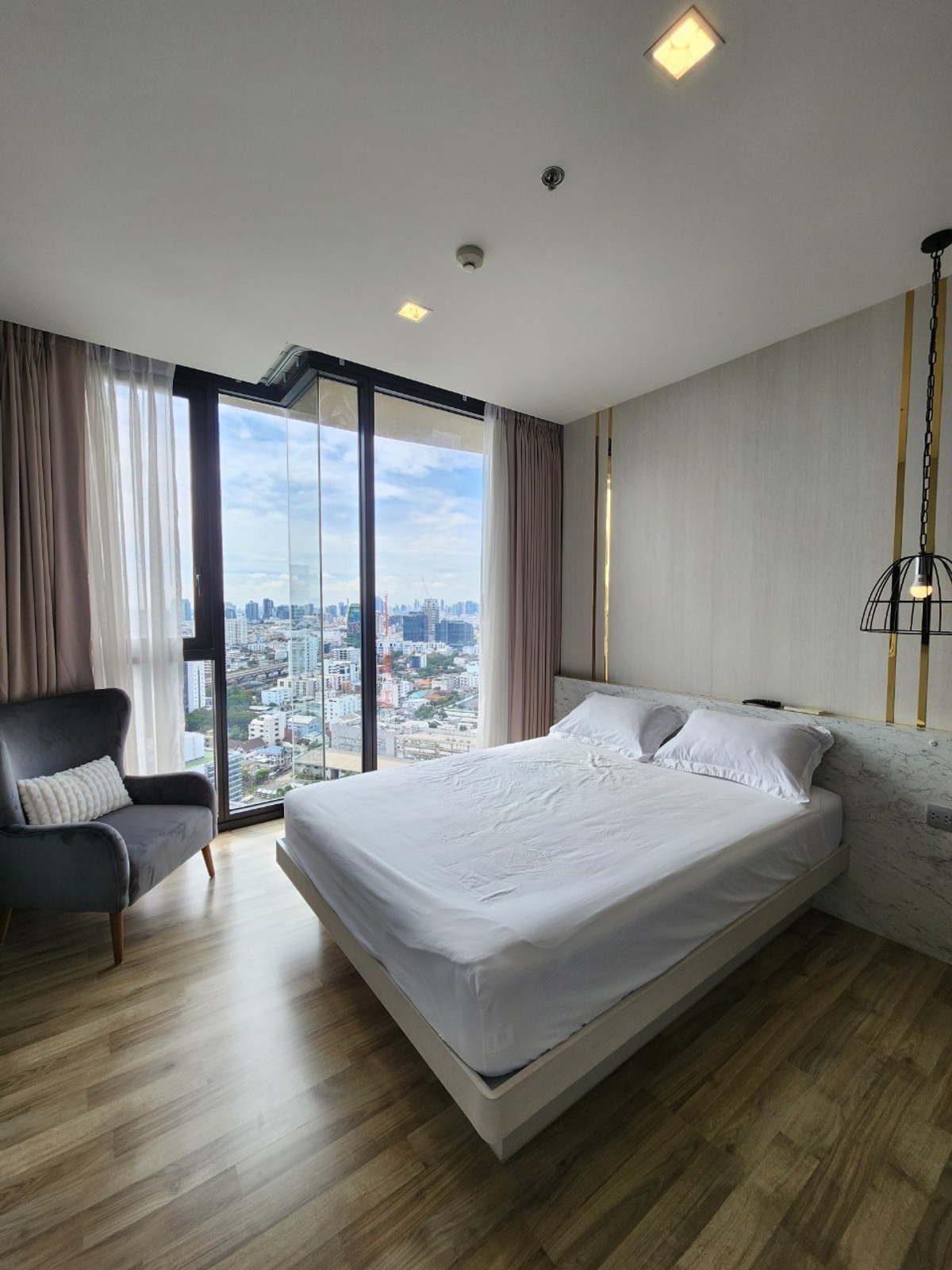 ให้เช่าคอนโดสะพานควาย จตุจักร : 🔥New Room🔥The Line Jutujak Mochit 1B1B 34sqm. Just 24K/Month Call MsAngel(Aumi)0658209572