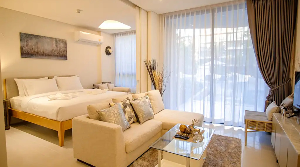 For SaleCondoHuahin, Prachuap Khiri Khan, Pran Buri : 💎 Exclusive 1-Bed Pool Access! 6.9 MB at Veranda Hua Hin. Immaculate Condition (Owner's Vacation Home).