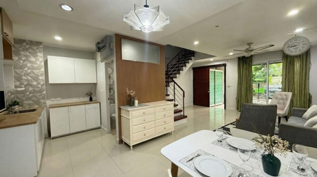 ขายทาวน์โฮมพระราม 3 สาธุประดิษฐ์ : ขายทาวน์โฮม ธนาพัฒน์ เฮ้าส์ 3 ชั้น ซอยนนทรี 20 ขนาด 23 ตรว. ตกแต่งใหม่