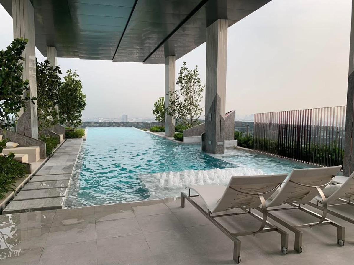 For RentCondoRamkhamhaeng, Hua Mak : For rent, Modiz Rhyme Ramkhamhaeng, corner room, fully furnished, ready to move in, price 12900 baht, reserve now!!!