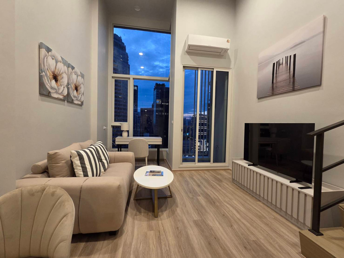 For RentCondoSukhumvit, Asoke, Thonglor : For Rent Culture Thonglor 1bed size 32 sq.m. F/F