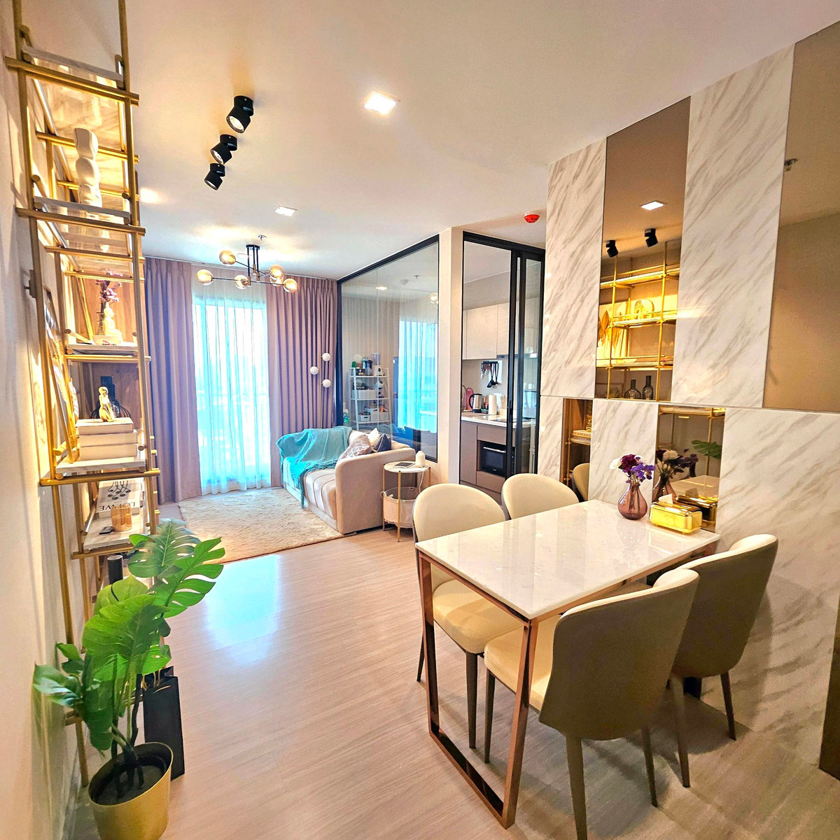 For RentCondoThaphra, Talat Phlu, Wutthakat : Life Sathorn Sierra 2 bedroom rental 