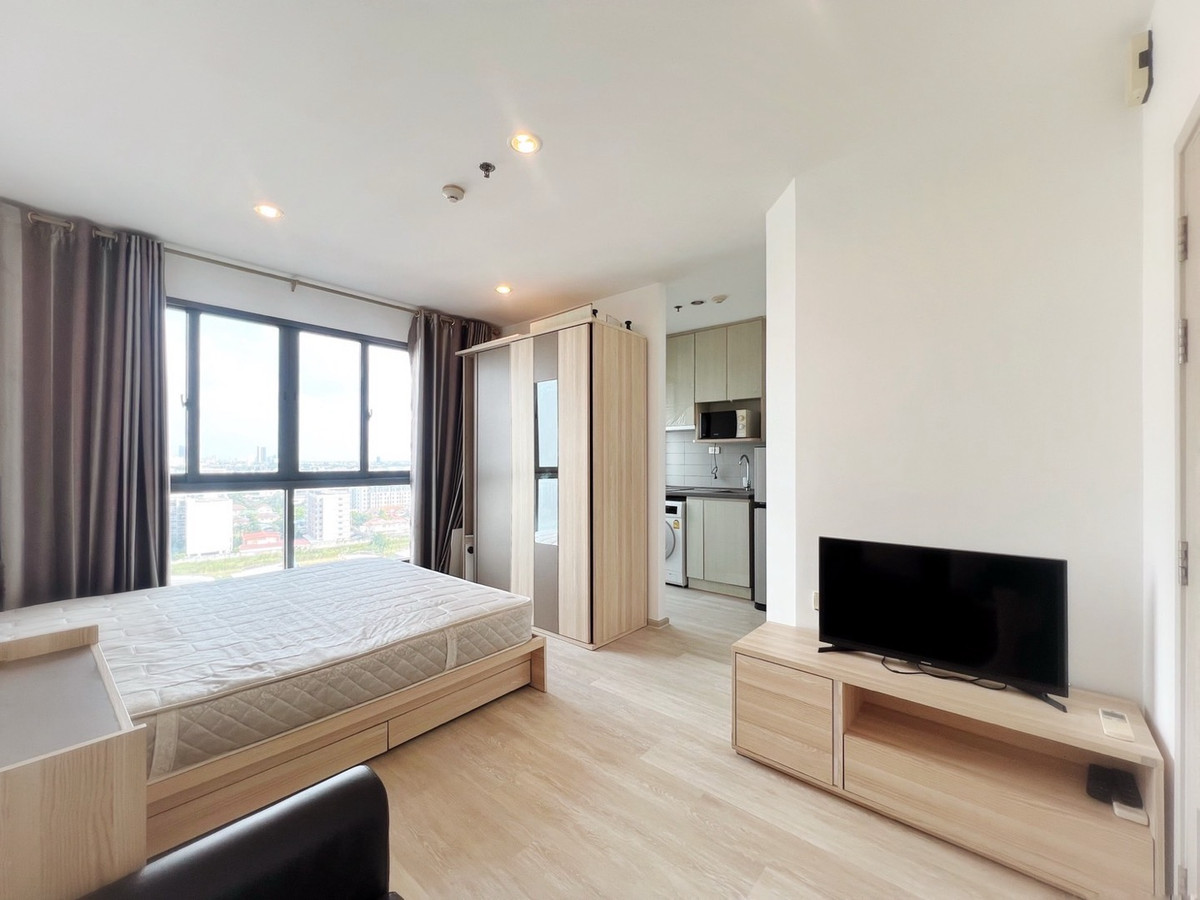 ให้เช่าคอนโดบางนา แบริ่ง ลาซาล : 🔥 [ ให้เช่า ]  - Ideo Mobi Eastgate ห้องสตูดิโอ เฟอร์ครบ พร้อมอยู่ ติด BTS บางนา ใกล้ BITEC เพียง 10,500!! 👍 (English Below) LC0081