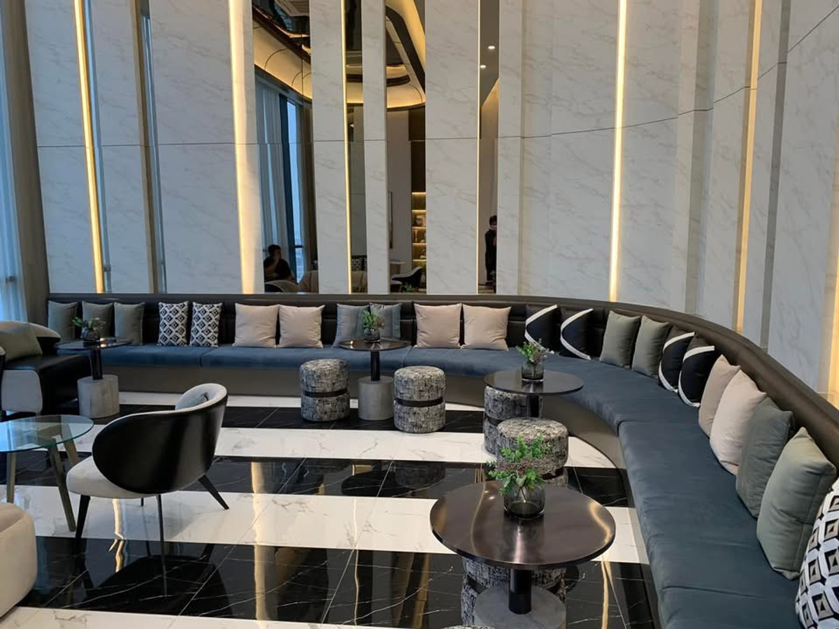 For RentCondoRamkhamhaeng, Hua Mak : For rent, Modiz Rhyme Ramkhamhaeng, corner room, fully furnished, ready to move in, price 12900 baht, reserve now!!!