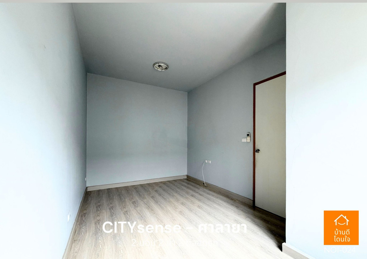 For SaleTownhomePhutthamonthon, Salaya : Selling cheapest in the project! Townhome City Sense Salaya, 2 bedrooms, 2 bathrooms, close to Mahidol, only 5 minutes.