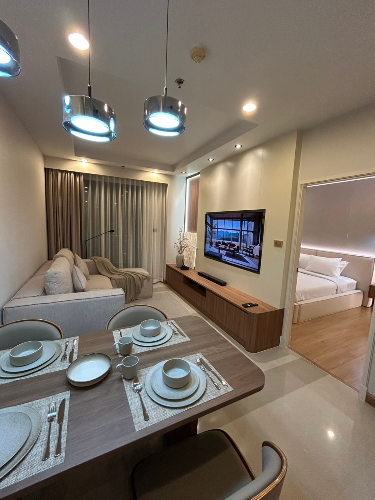 For RentCondoRama9, Petchburi, RCA : 🌺🐧Supalai Wellington 1🐧🌺 1 Beds 1 Baths, Rental 25,000 Baht