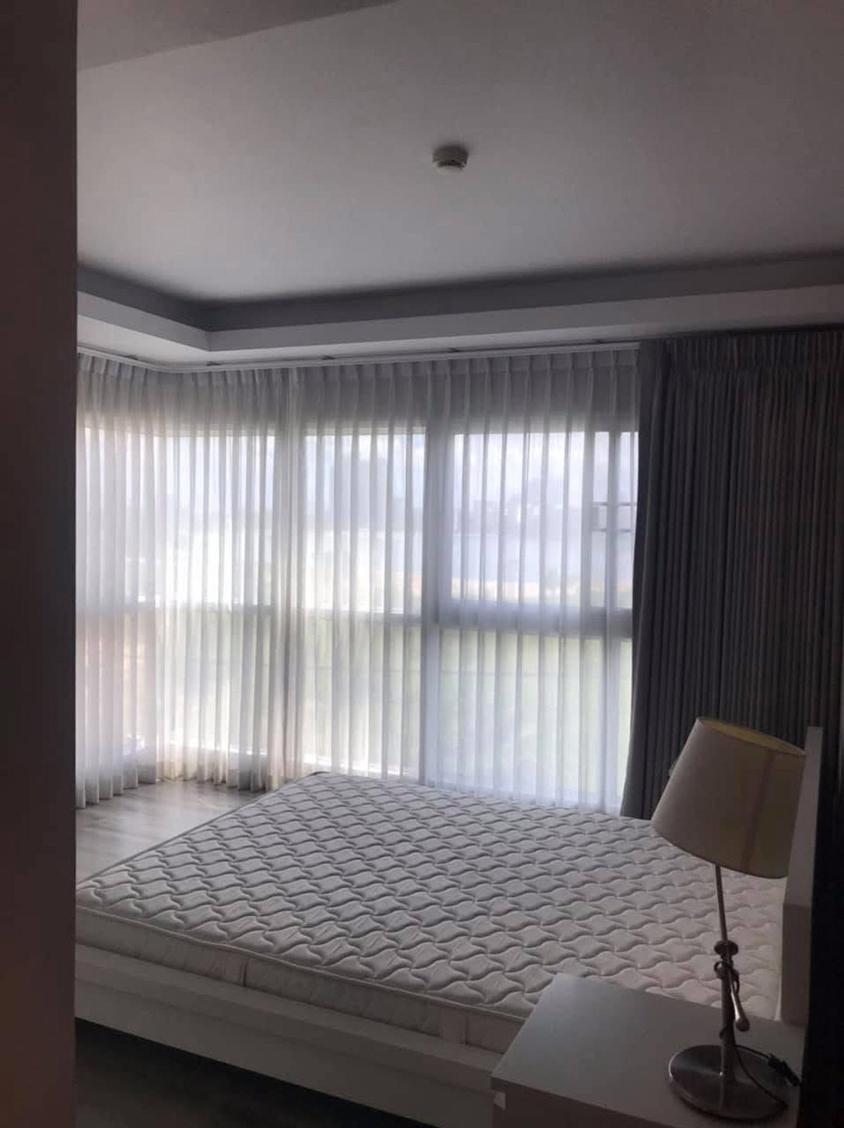 For RentCondoChaengwatana, Muangthong : 🏙️ For rent Double Lake Condominium, beautiful room, urgent ✨ 2 bedrooms | 2 bathrooms | 5th floor, lake view ✨